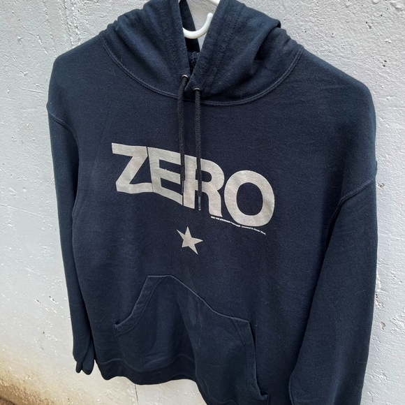 Smashing Pumpkins Zero Pull Over Hoodie Medium - Picture 2 of 6